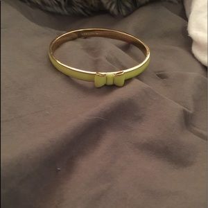 Kate spade lime green bangle